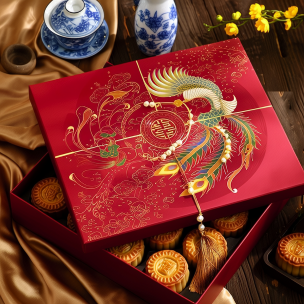 鸡 月饼礼盒