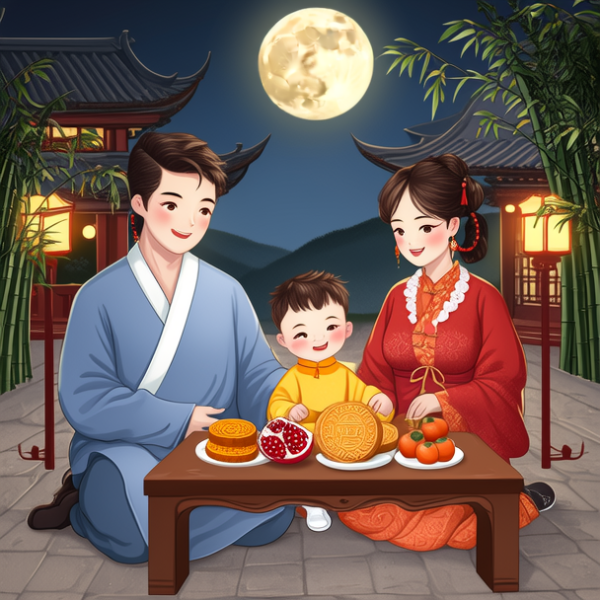 中秋节插画